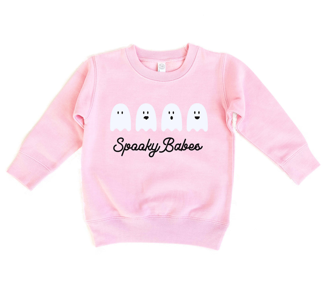 Spooky Babe | Kids & Momma Halloween Sweatshirts