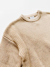 Load image into Gallery viewer, Knit Pullover - Speckled Beige
