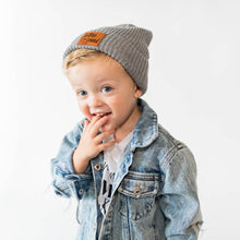 Load image into Gallery viewer, MINI Distressed Denim Jacket Little and loved
